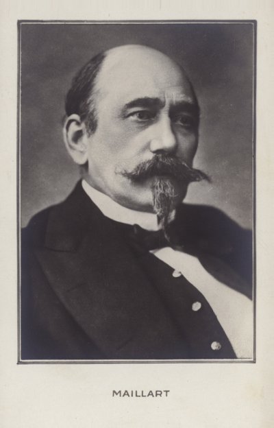 Portrait of Louis-Aime Maillart by French Photographer